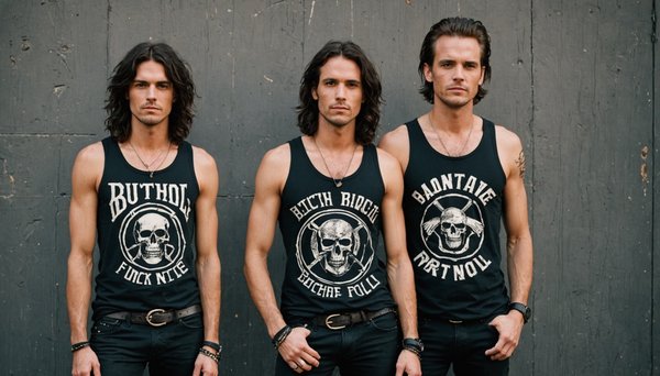 Débardeurs metal : adoptez le style rock'n'roll éthique !